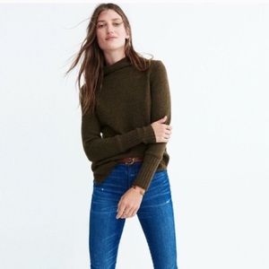 Madewell Inland Turtleneck in Coziest Yarn